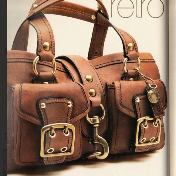 Coach 65thAnniversary Mandy Vintage Y2K Whiskey Brown Leather Shoulder Bag 10330 - Picture 15 of 15